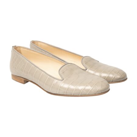 Luxurious Elevator Loafer Made of Premium 100% Crocodile Leather