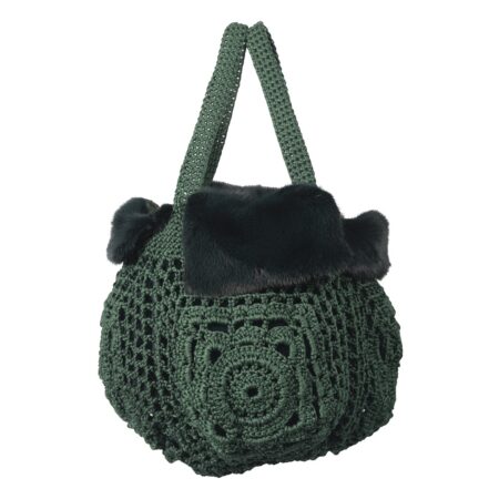 Natural Handmade Crochet Shoulder Bag