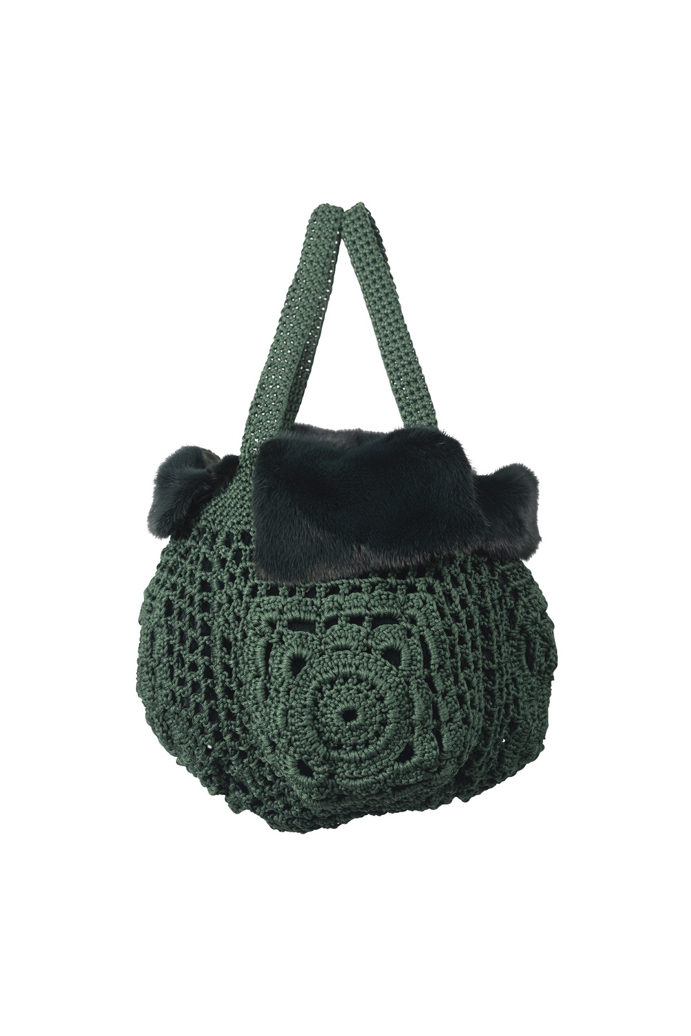 Natural Handmade Crochet Shoulder Bag